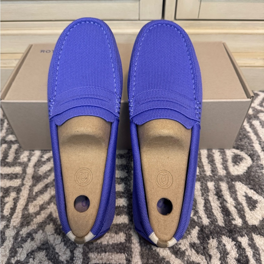 Rothy's Periwinkle Drivers Size 8.5